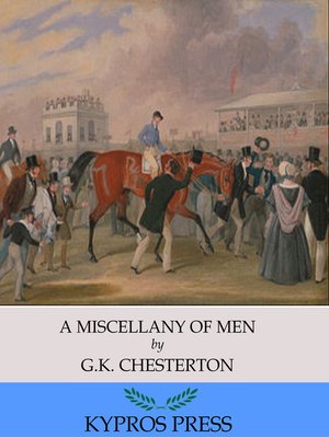 cover image of A Miscellany of Men